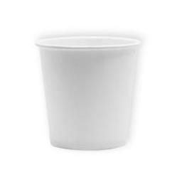 Стакан бумажный однослойный белый, 100 мл