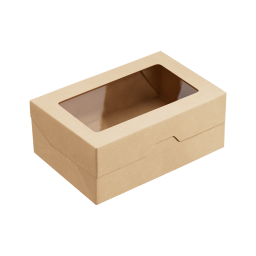 Контейнер бумажный OneBox 1200 мл, крафт