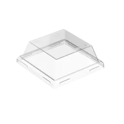 Крышка прозрачная 40 мм, 550 мл, ПЭТ