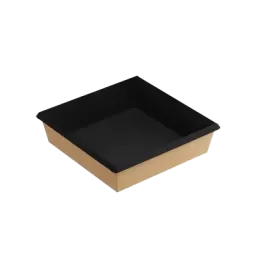 Контейнер бумажный 950 мл, черный