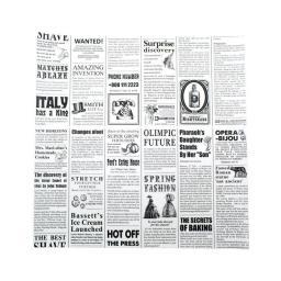 Бумага парафиновая Газета ВПМ 305х305 мм, черная, 1000 листов