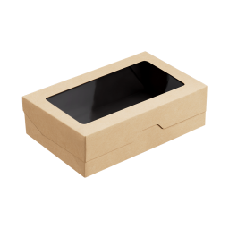 Контейнер бумажный OneBox 1900 мл, чёрный