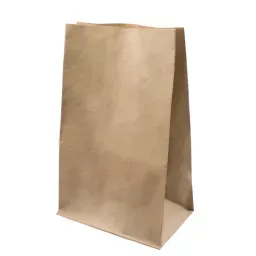 Пакет бумажный с прямоугольным дном, 180х120х290 мм