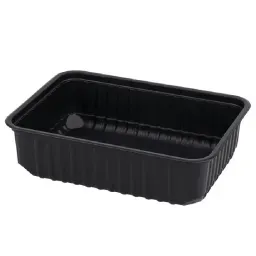 Контейнер 179*132*46 750 черный ПП 