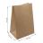Пакет бумажный с прямоугольным дном, 180х120х290 мм