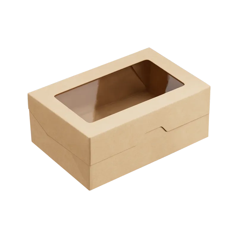 Контейнер бумажный OneBox 1200 мл, крафт