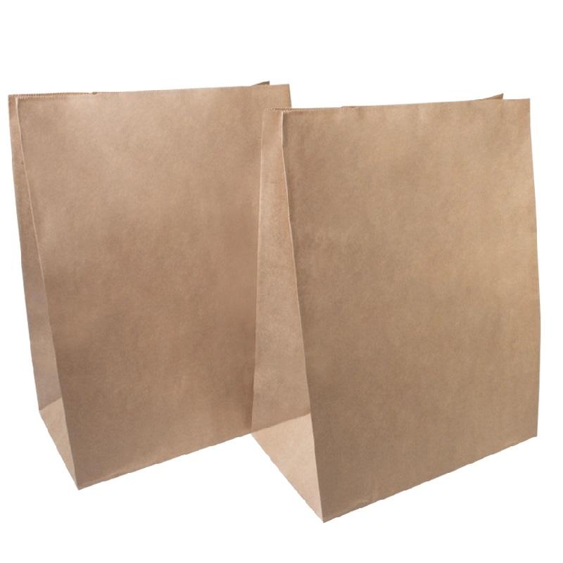 Пакет бумажный с прямоугольным дном 260*150*340