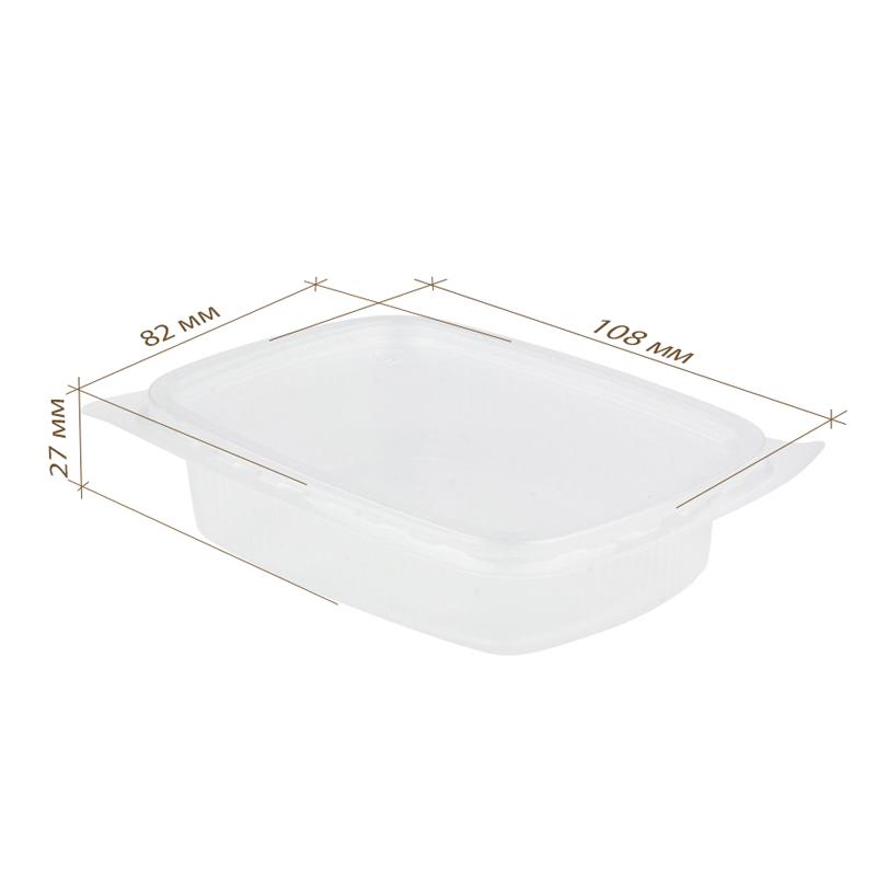 Контейнер 108-125мл, прозрачный