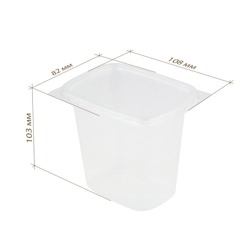 Контейнер 108-500 мл, прозрачный